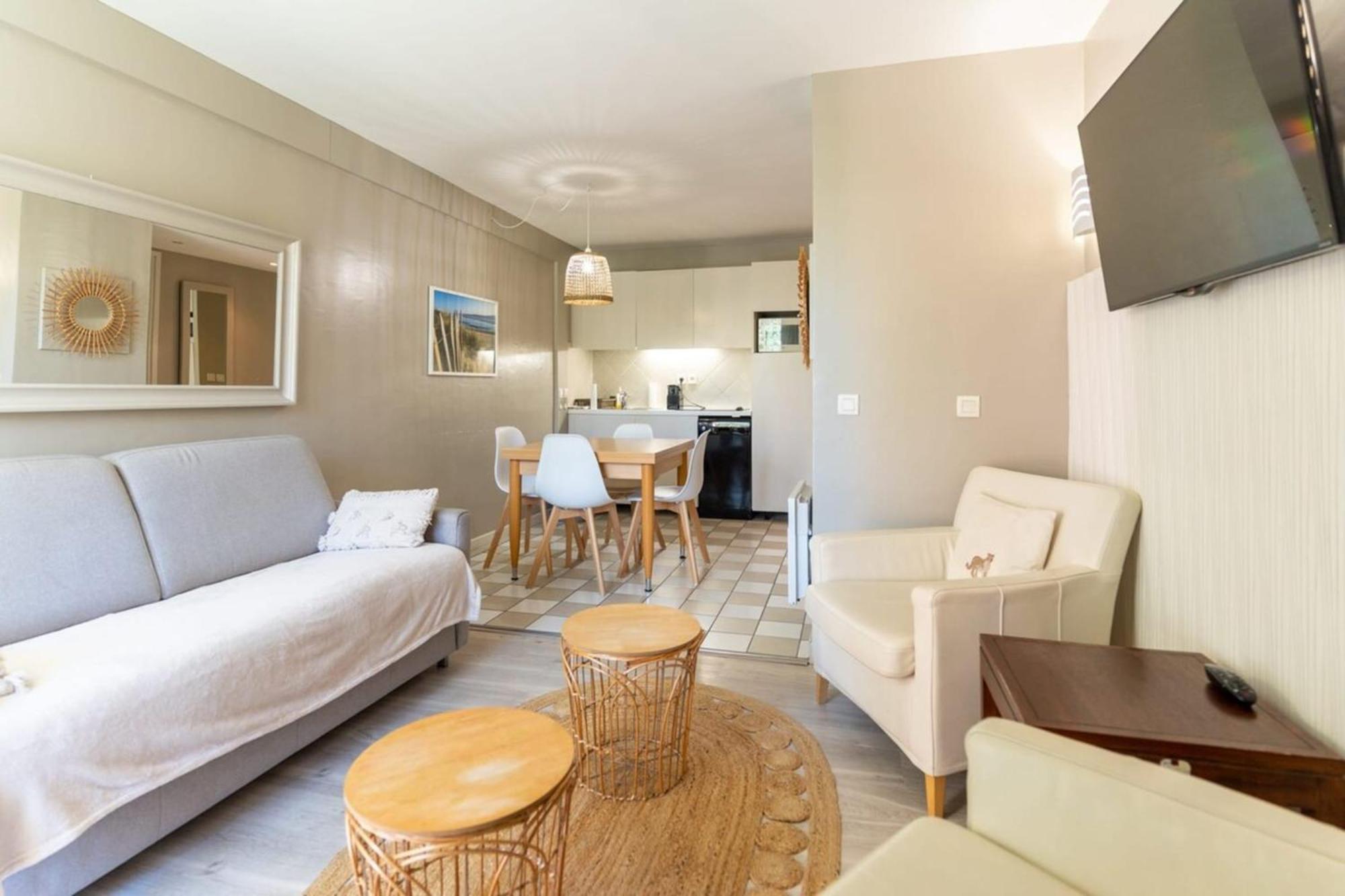 Beautiful Flat With Swimming Pool Tennis Court And Free Parking 117 Le Touquet Exterior foto